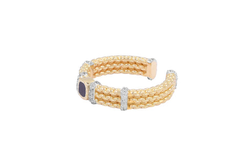 Bague Kaïa Onyx Texturé