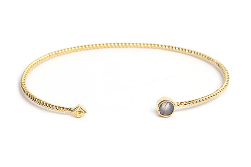 Bracelet Jonc Livy Labradorite