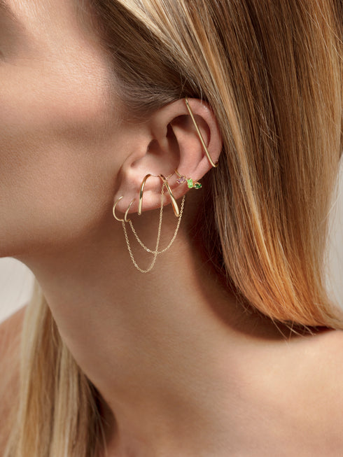 Bague d'oreille ear cuff Clyde