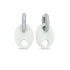 Boucles d'oreilles What About Me Grand ModĂšle Blanc