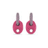 Boucles d'oreilles What About Me Petit ModÚle Rose Néon