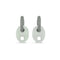 Boucles d'oreilles What About Me Petit ModĂšle Blanc