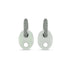 Boucles d'oreilles What About Me Petit ModĂšle Blanc