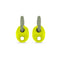 Boucles d'oreilles What About Me Petit ModÚle Jaune Néon