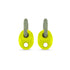 Boucles d'oreilles What About Me Petit ModÚle Jaune Néon