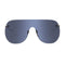 Lunettes de soleil D-Frame Mask - Gris Effet Miroir