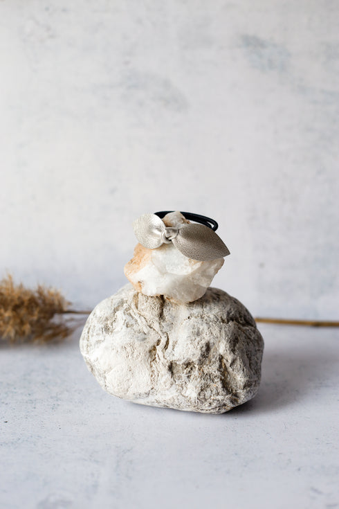 Trio élastiques cheveux bijoux Shatz Me - Nude, Doré et Argenté