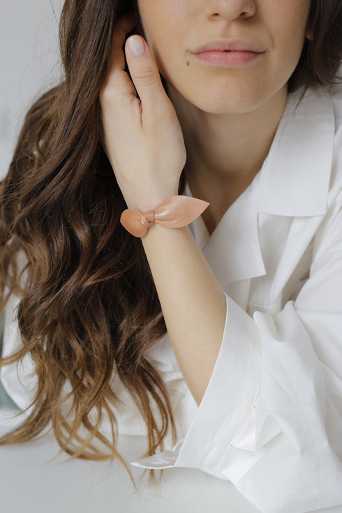 Trio élastiques cheveux bijoux Shatz Me - Nude, Doré et Argenté