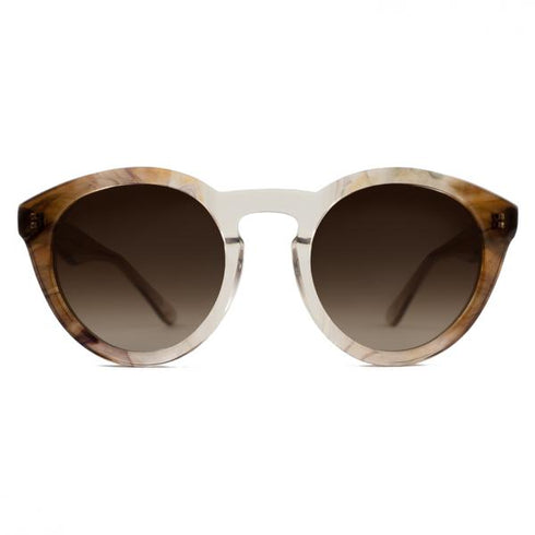 Lunettes de soleil Chelsea - Transparent Brown