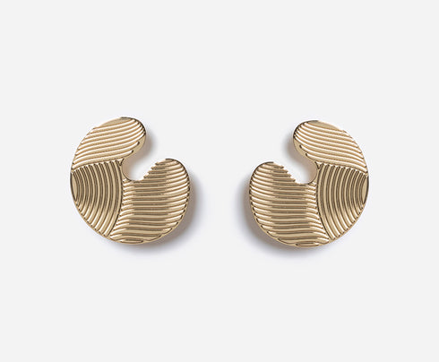 Boucles d'oreilles dorées Arto
