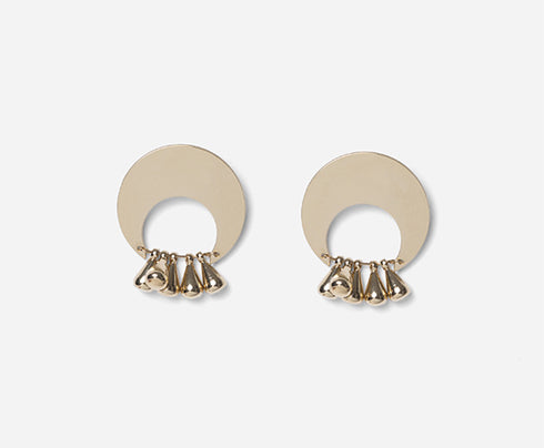 Boucles d'oreilles Nabou dorées