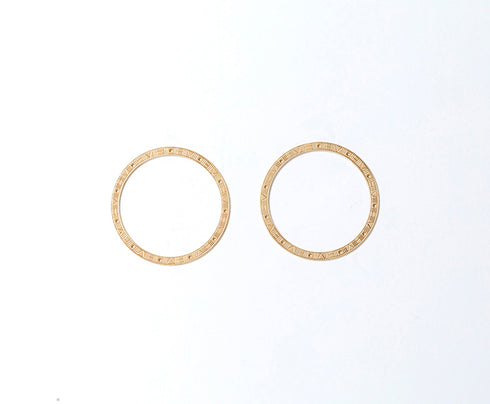 Boucles d'oreilles dorées Lina