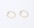Boucles d'oreilles dorées Lina